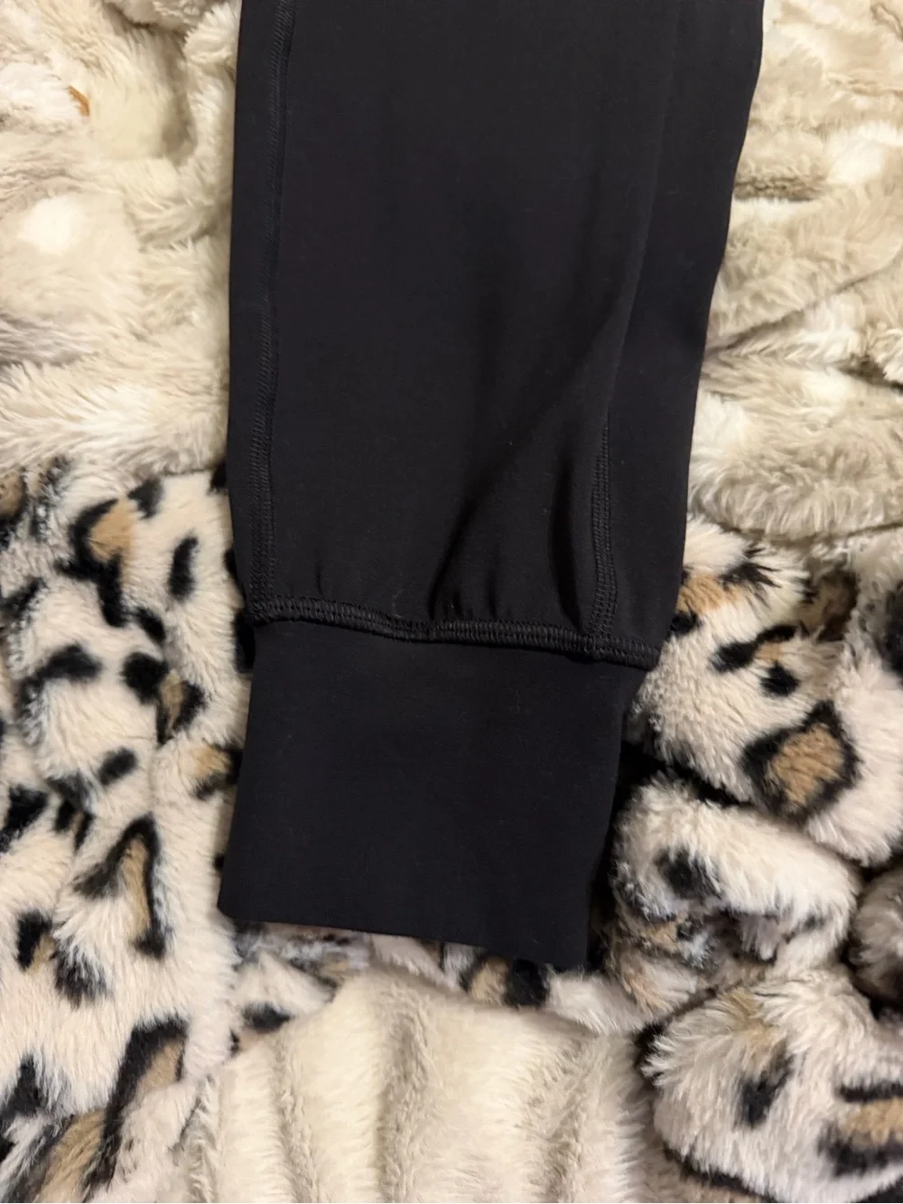 lululemon athletica Black Wide-Leg Track Pants